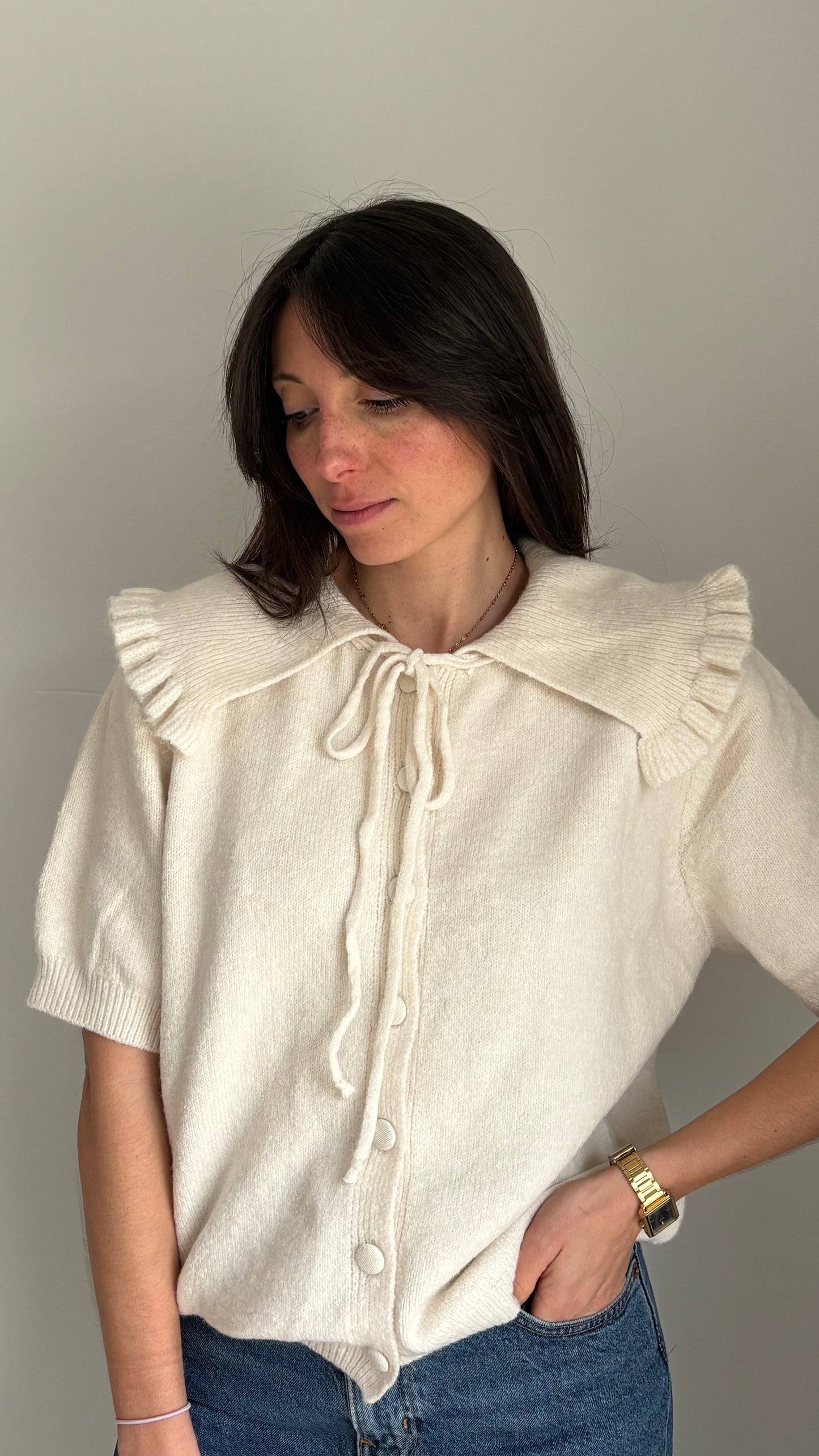 Gilet MELISSA - Crème
