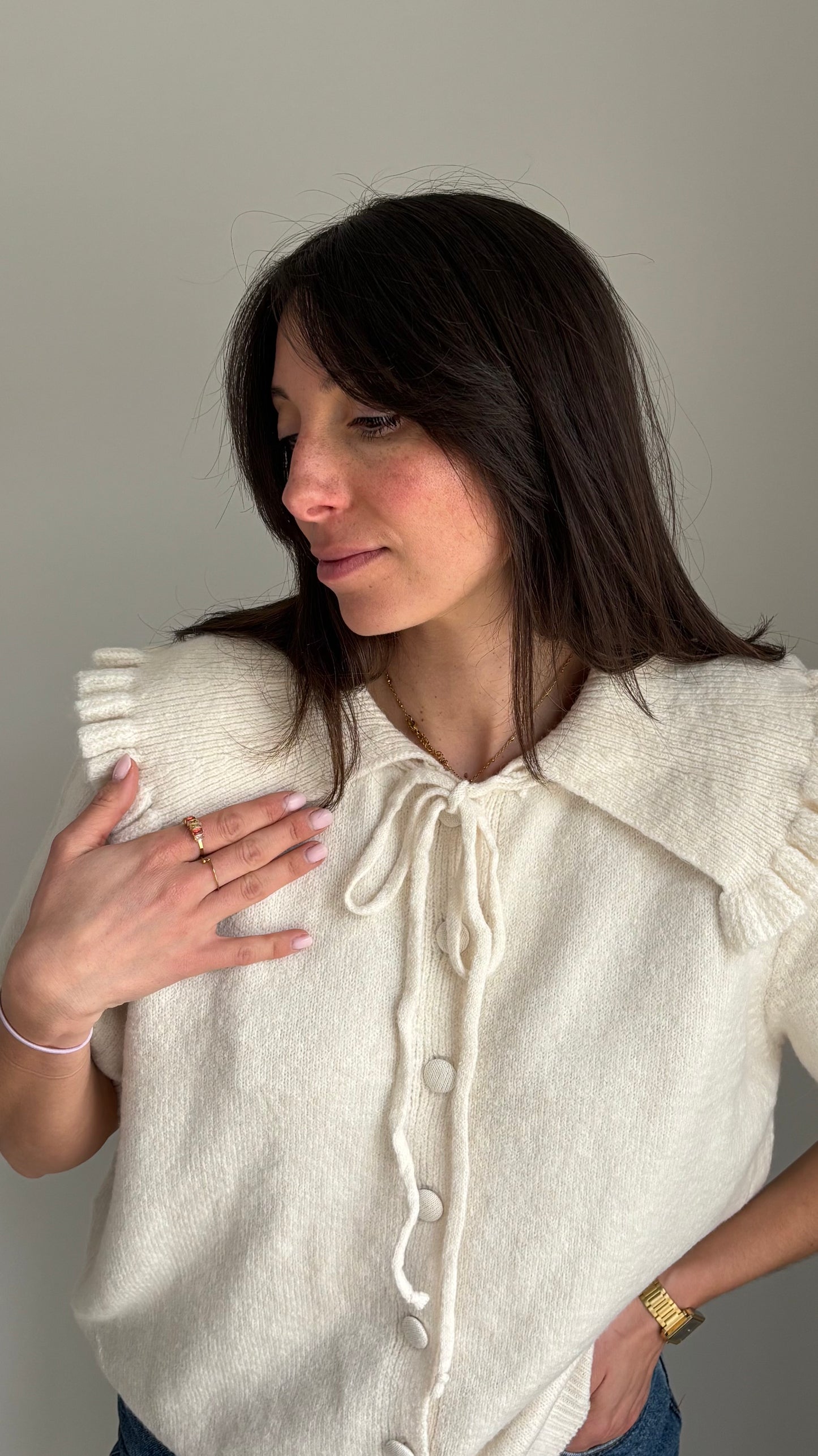 Gilet MELISSA - Crème