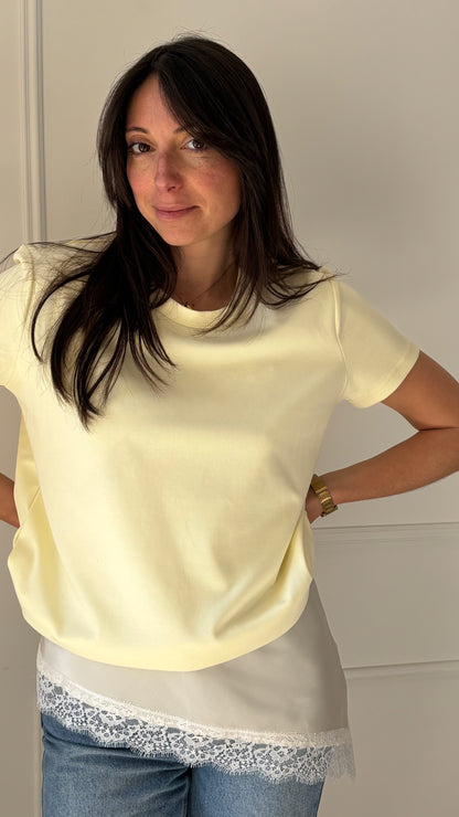 T-shirt NOÉMIE - Jaune