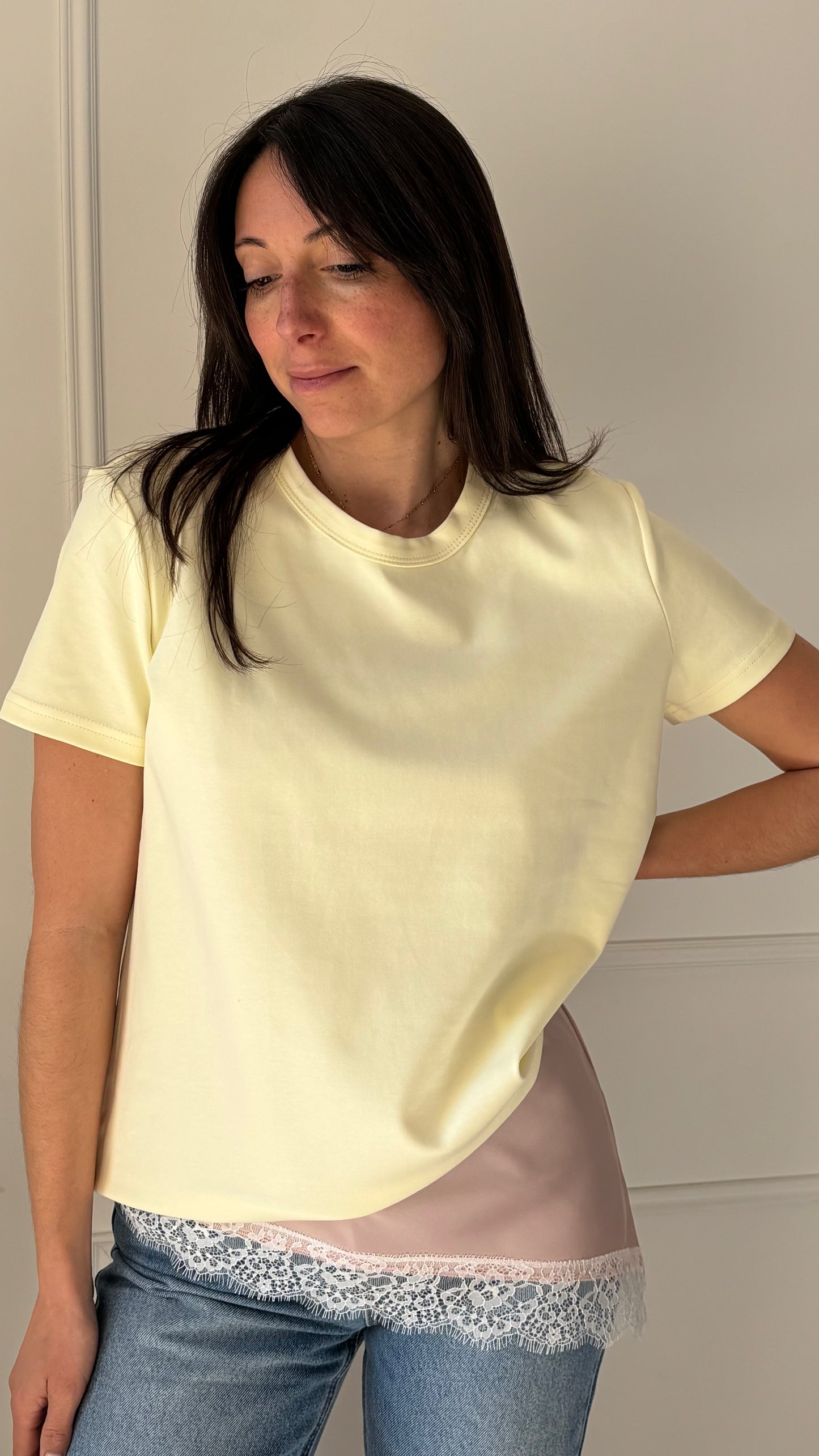 T-shirt NOÉMIE - Jaune