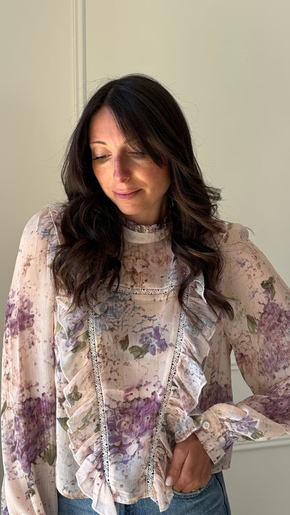 Blouse LOUISE - Lila