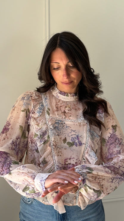 Blouse LOUISE - Lila