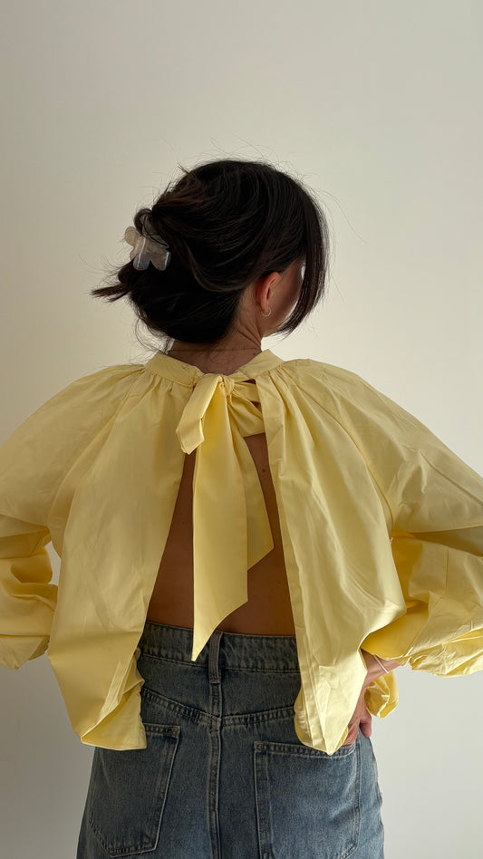 Blouse LUCIE - Jaune