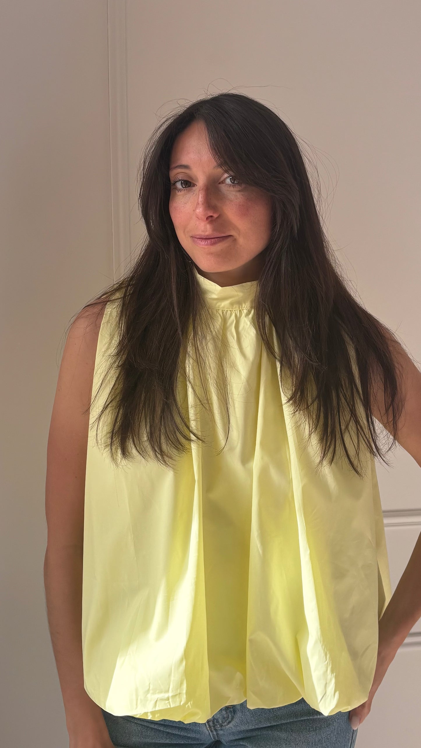 Blouse NINON - Jaune