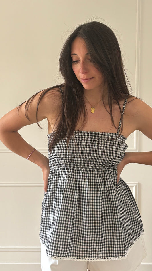 Top ANAIS - Noir