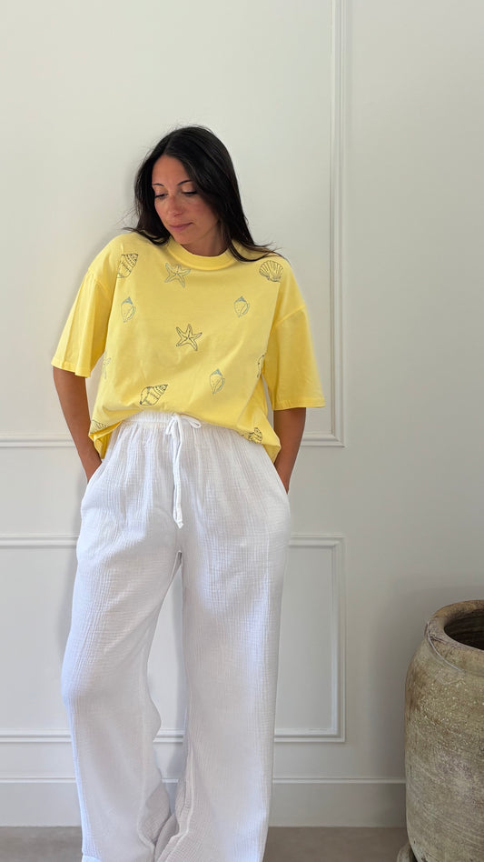Pantalon MARION - Blanc
