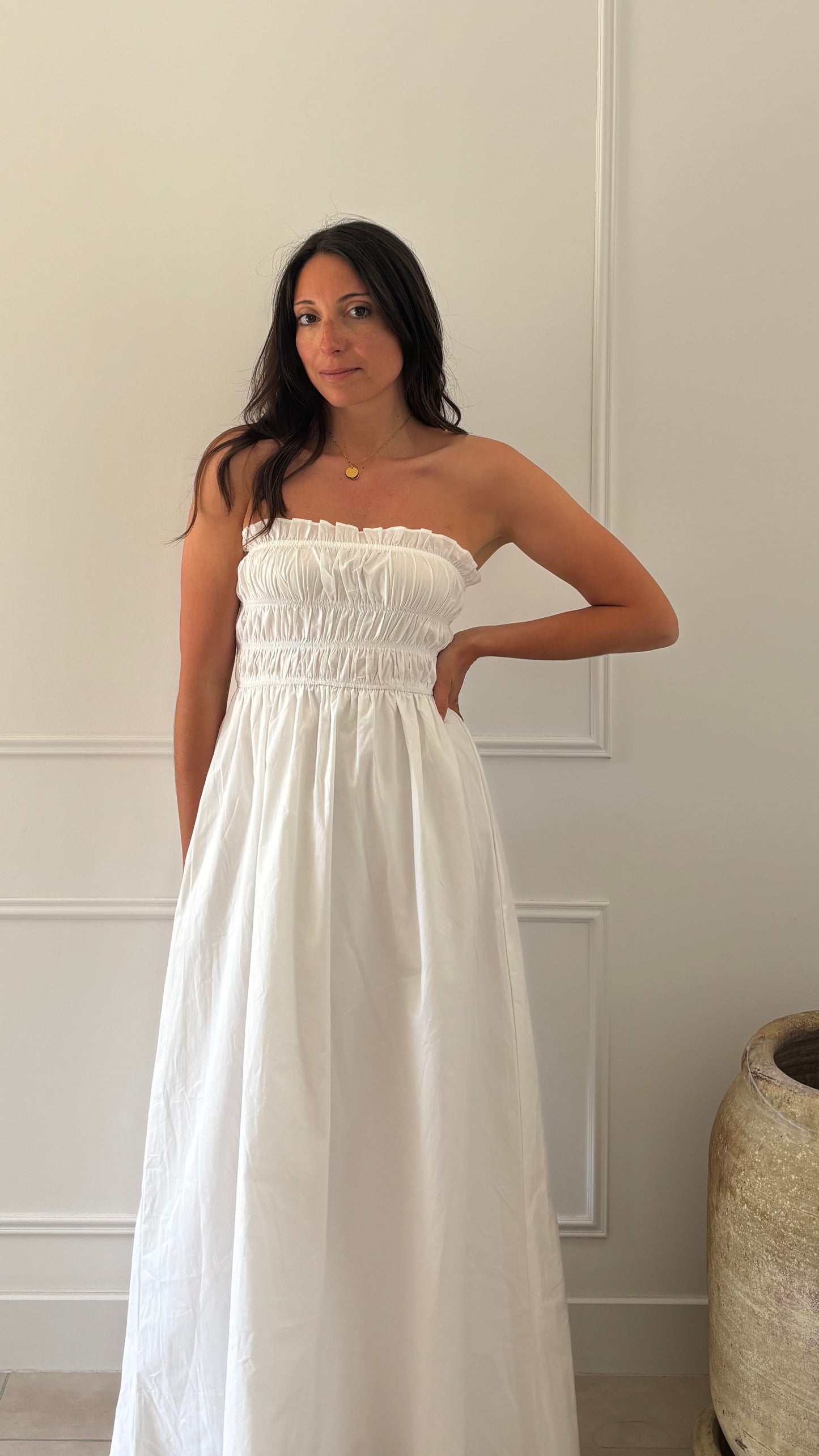 Robe ANDREA - Blanche