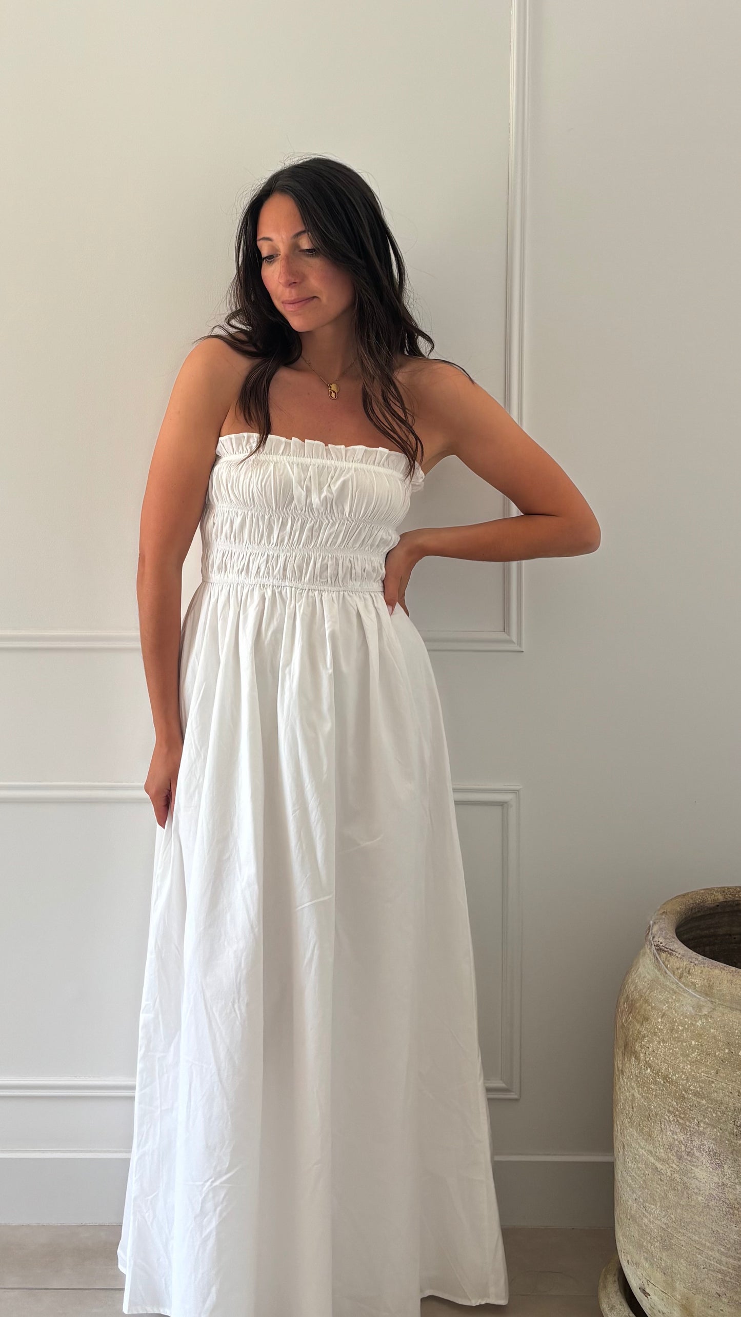 Robe ANDREA - Blanche