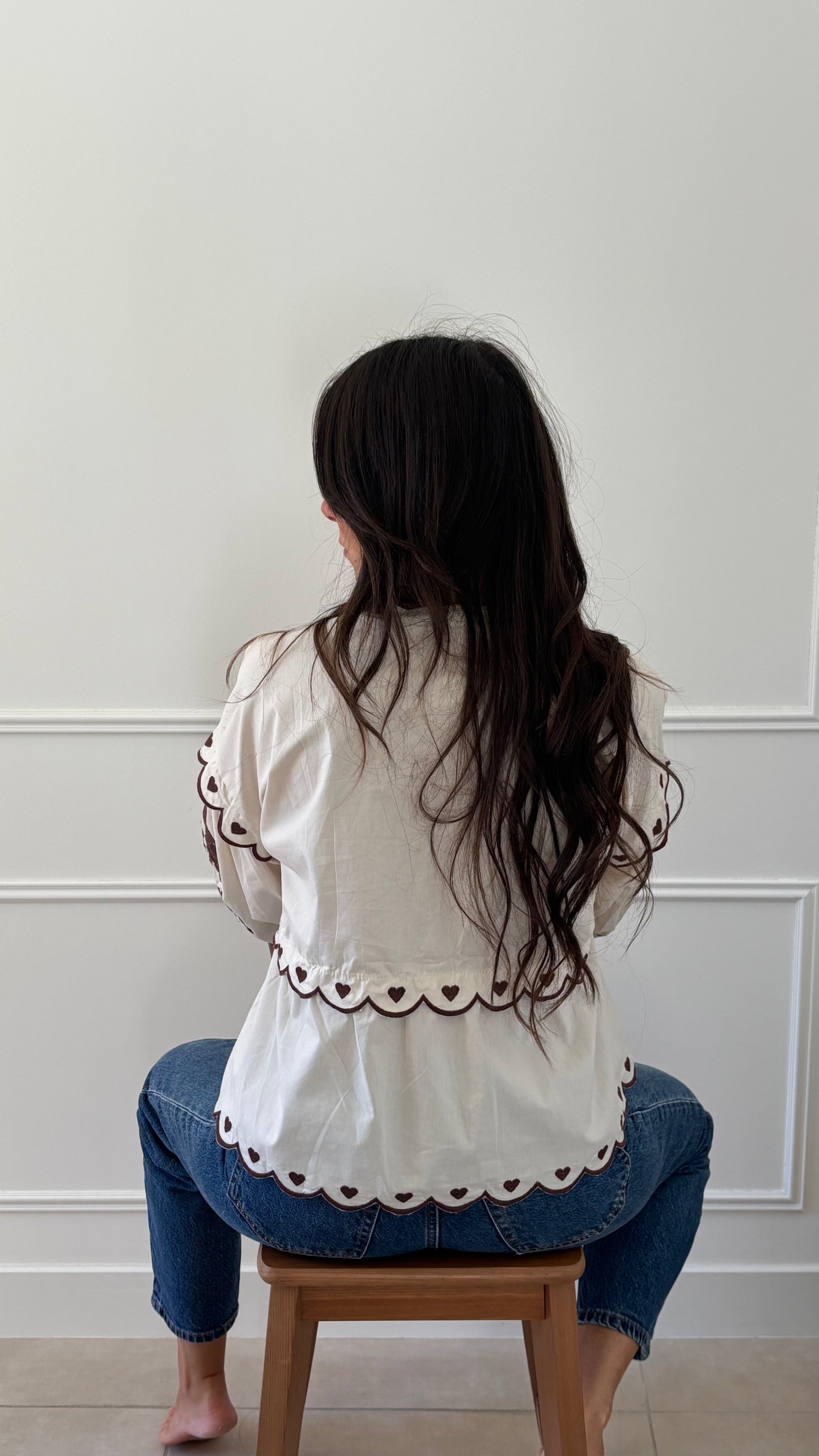 Chemise CHLOE - Crème