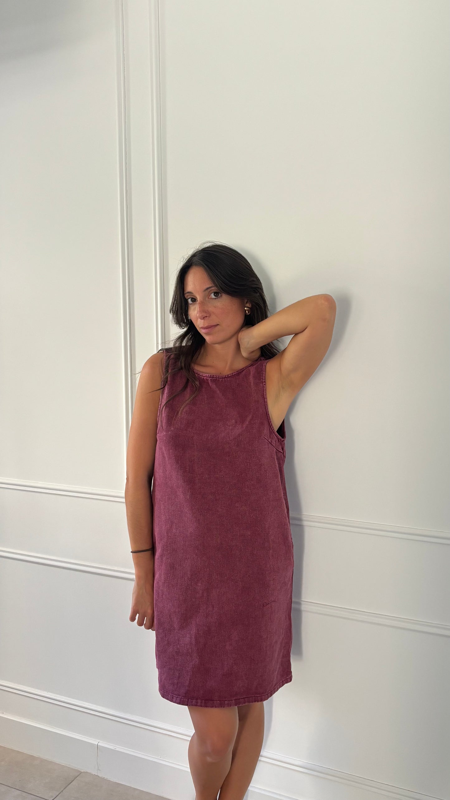 Robe VICTORIA - Bordeaux