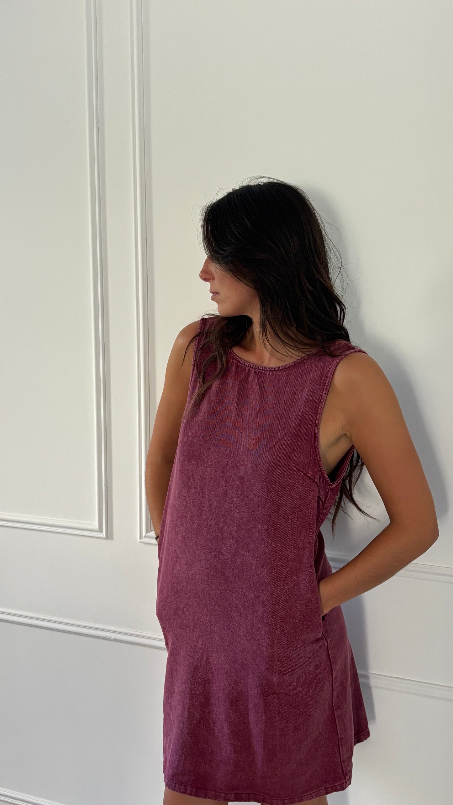 Robe VICTORIA - Bordeaux