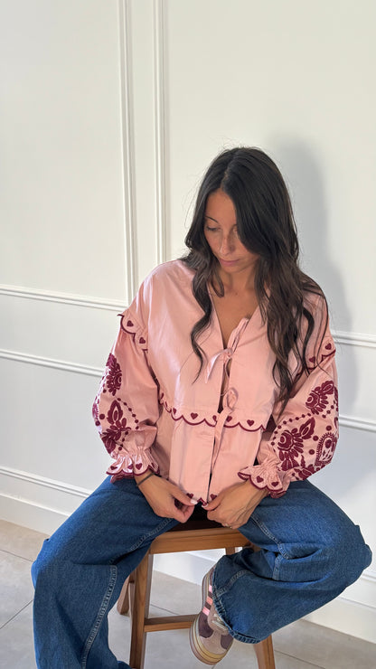 Blouse CHLOE - Rose