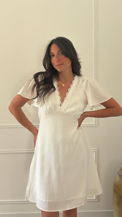 Robe ISAE - Blanche