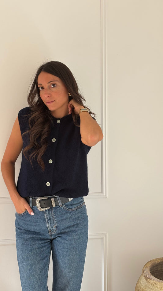 Gilet sans manche AXEL - Marine