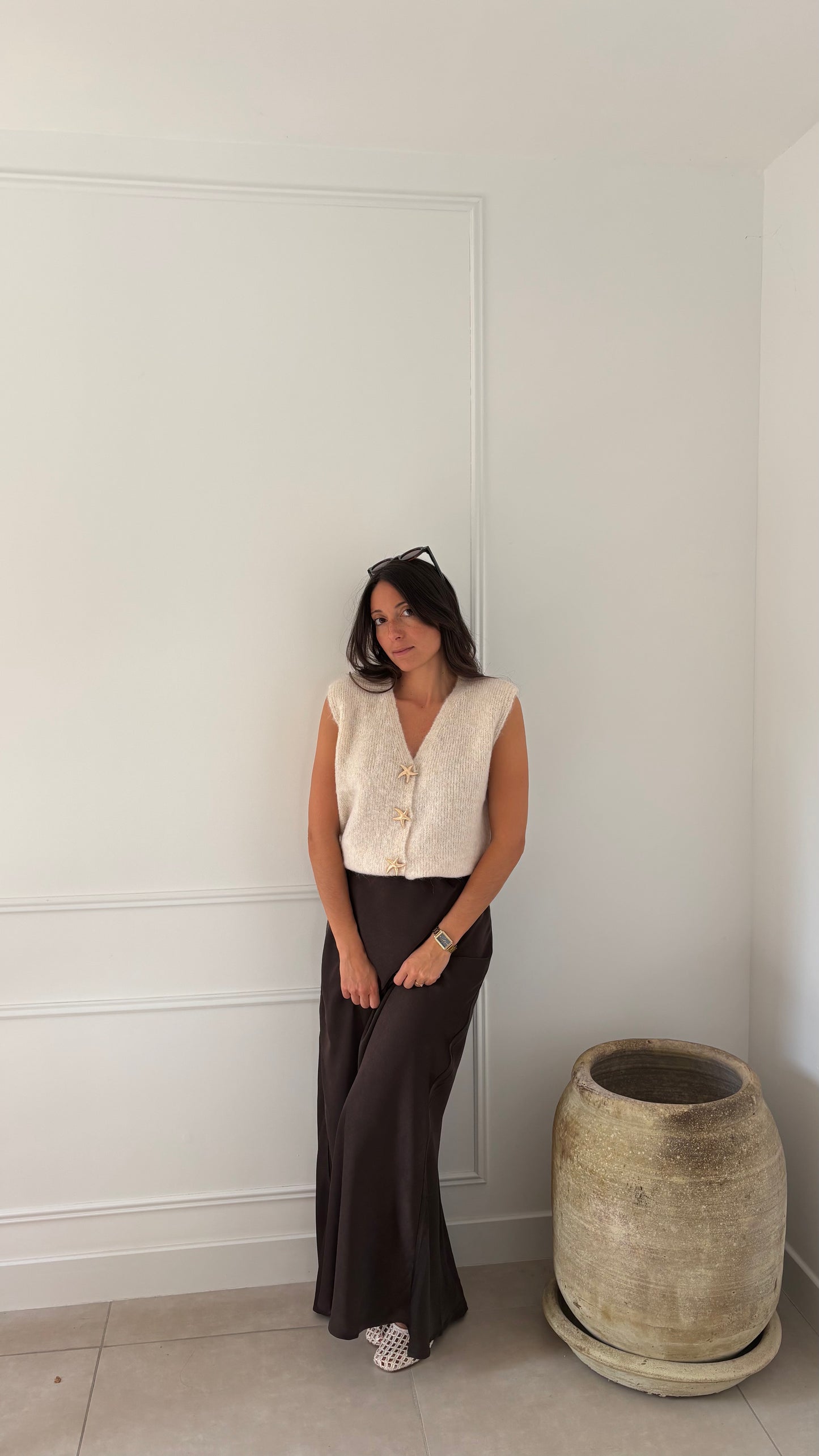 Jupe LÉA - Chocolat