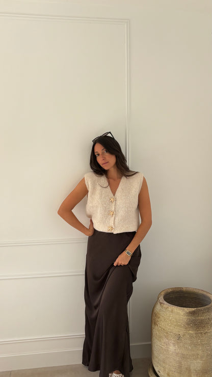 Jupe LÉA - Chocolat