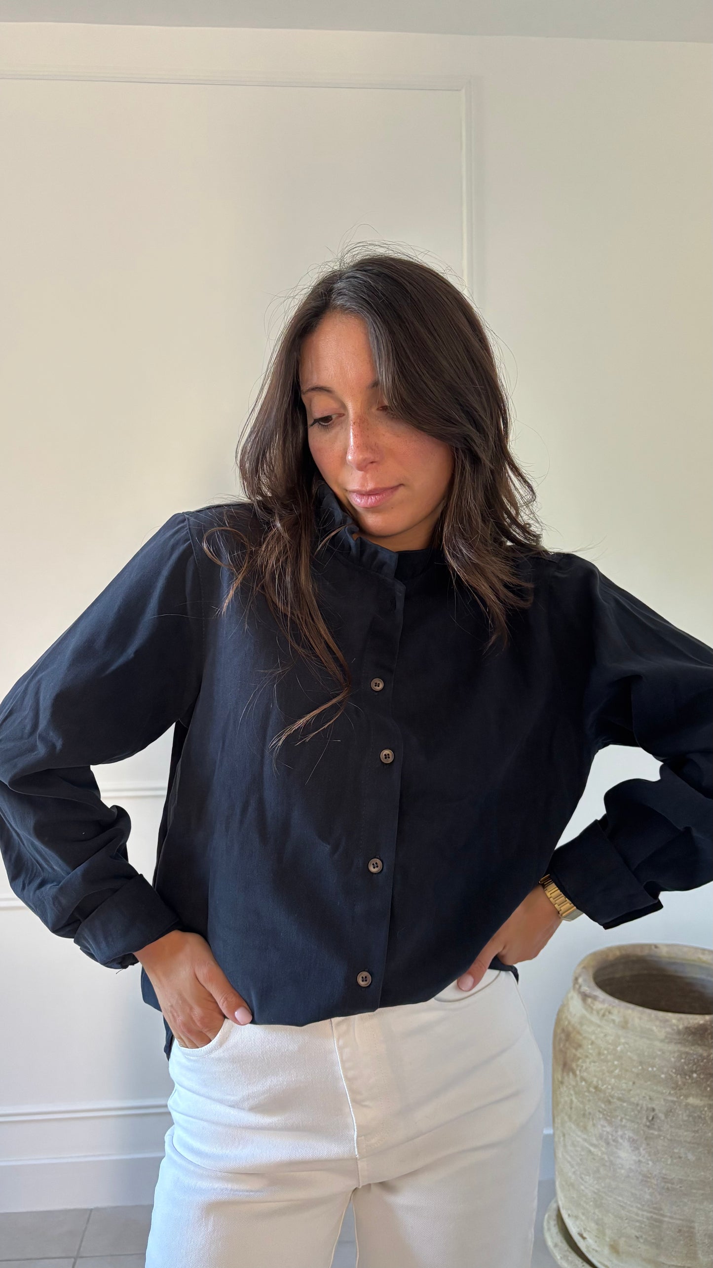 Chemise LILA - Marine