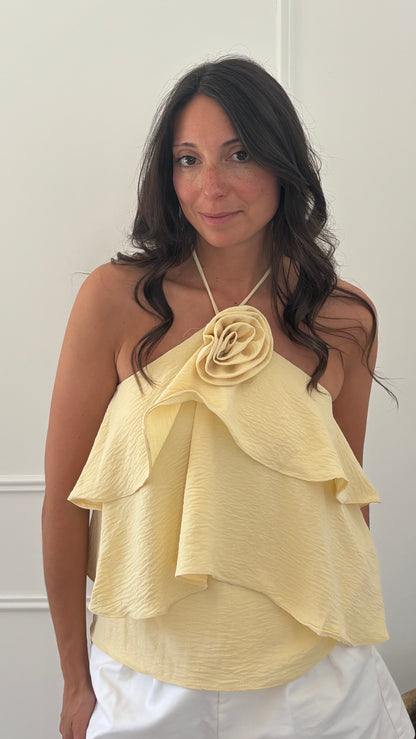 Top LANA - Jaune