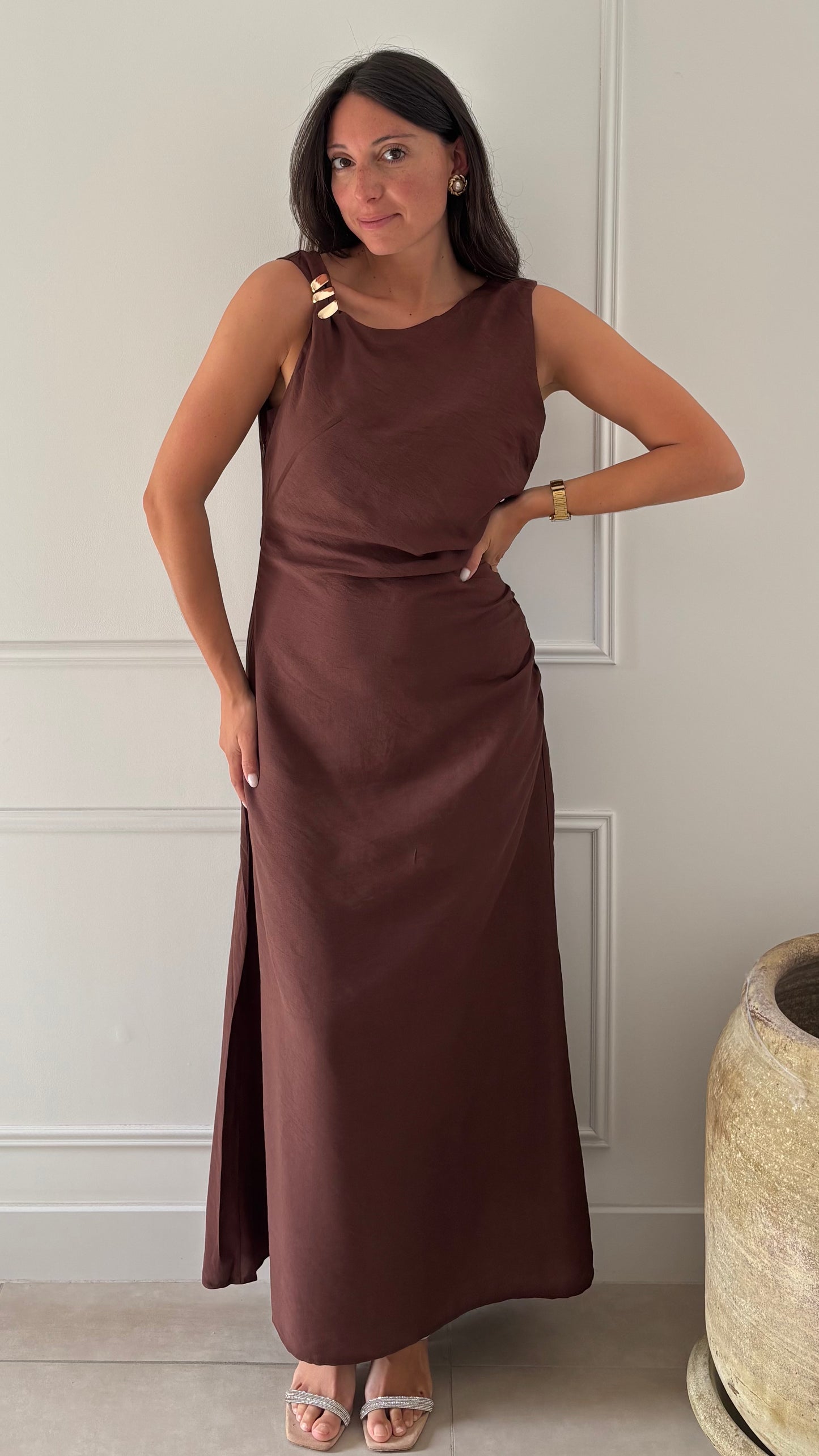 Robe PIA - Marron