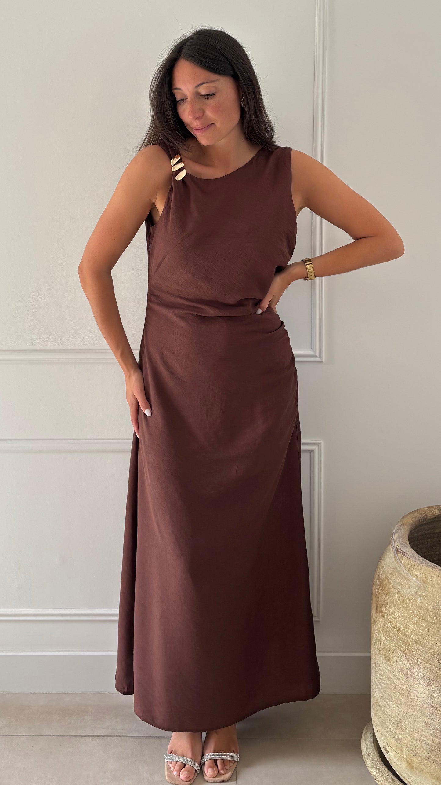 Robe PIA - Marron