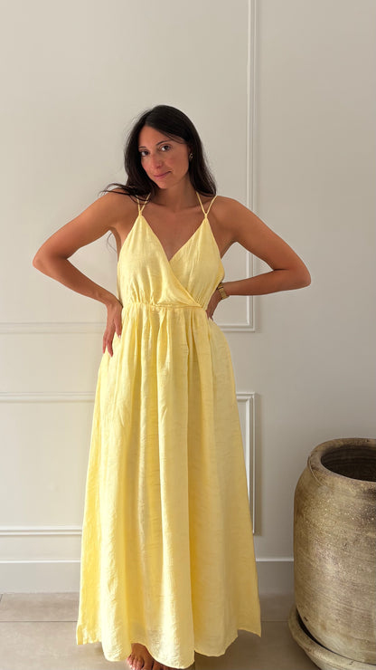 Robe MAGDA - Jaune