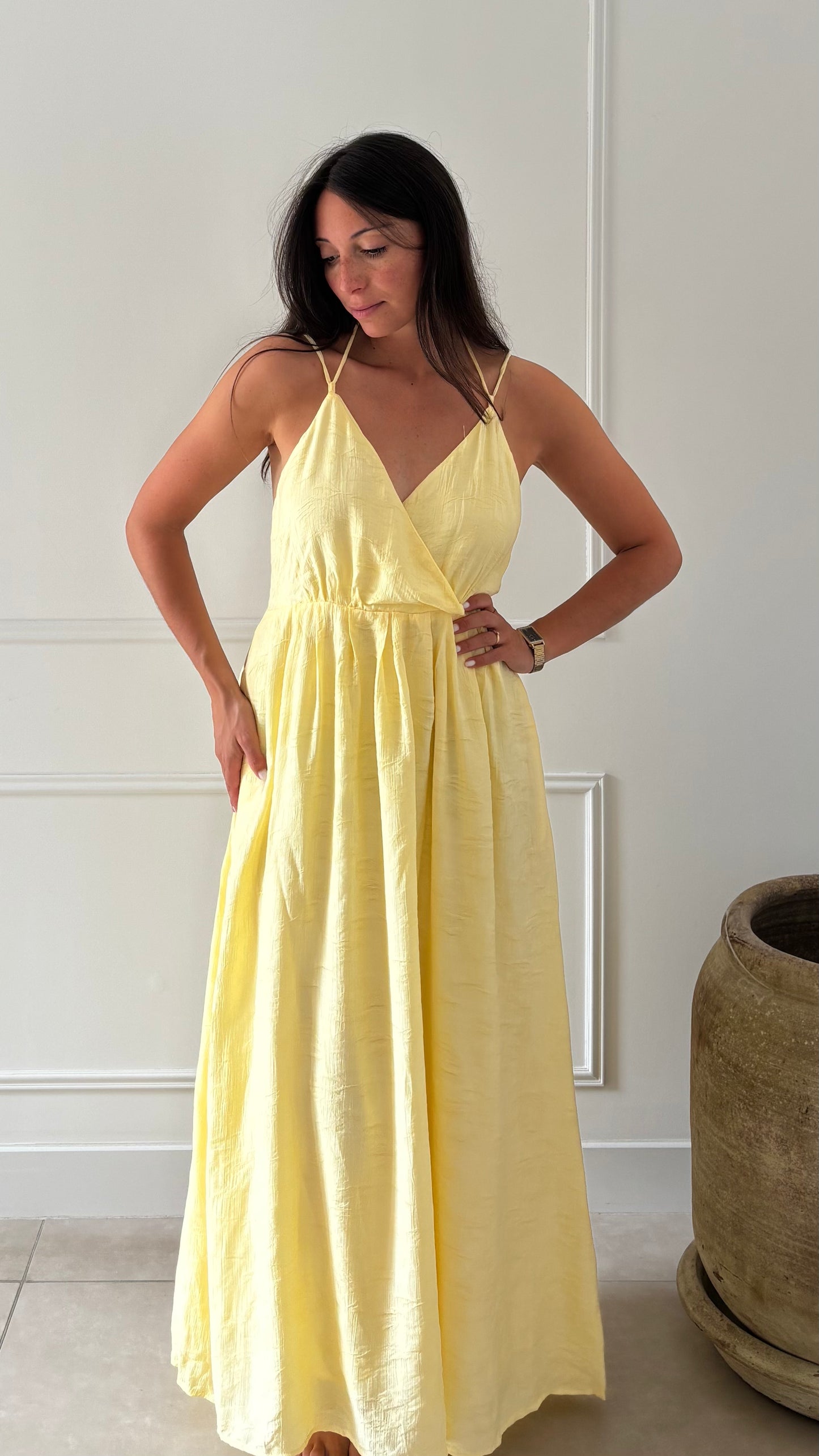 Robe MAGDA - Jaune
