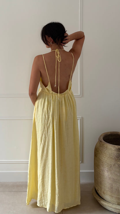 Robe MAGDA - Jaune