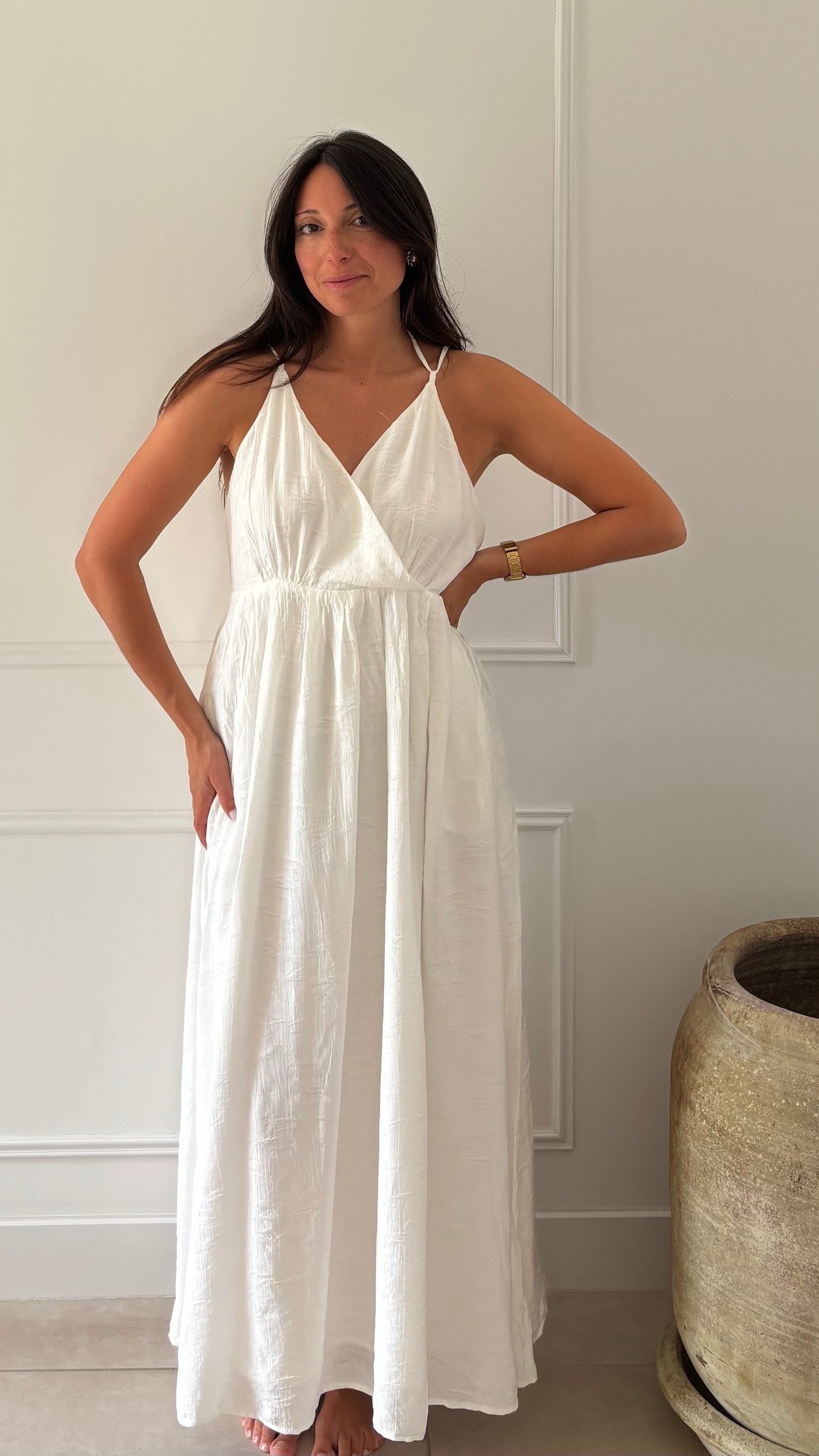 Robe MAGDA - Blanc