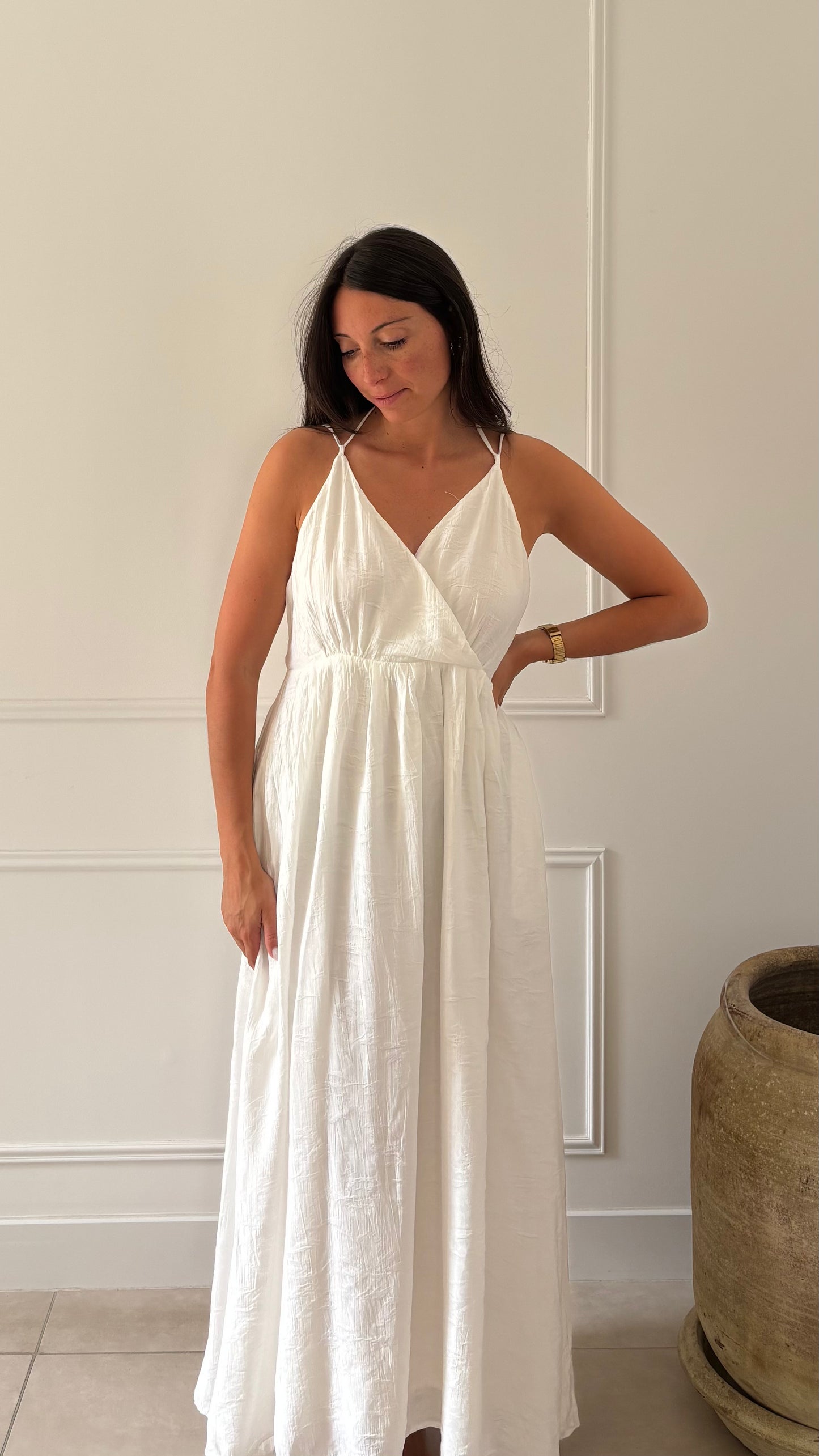 Robe MAGDA - Blanc