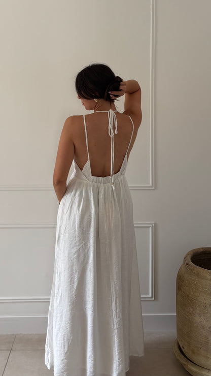 Robe MAGDA - Blanc