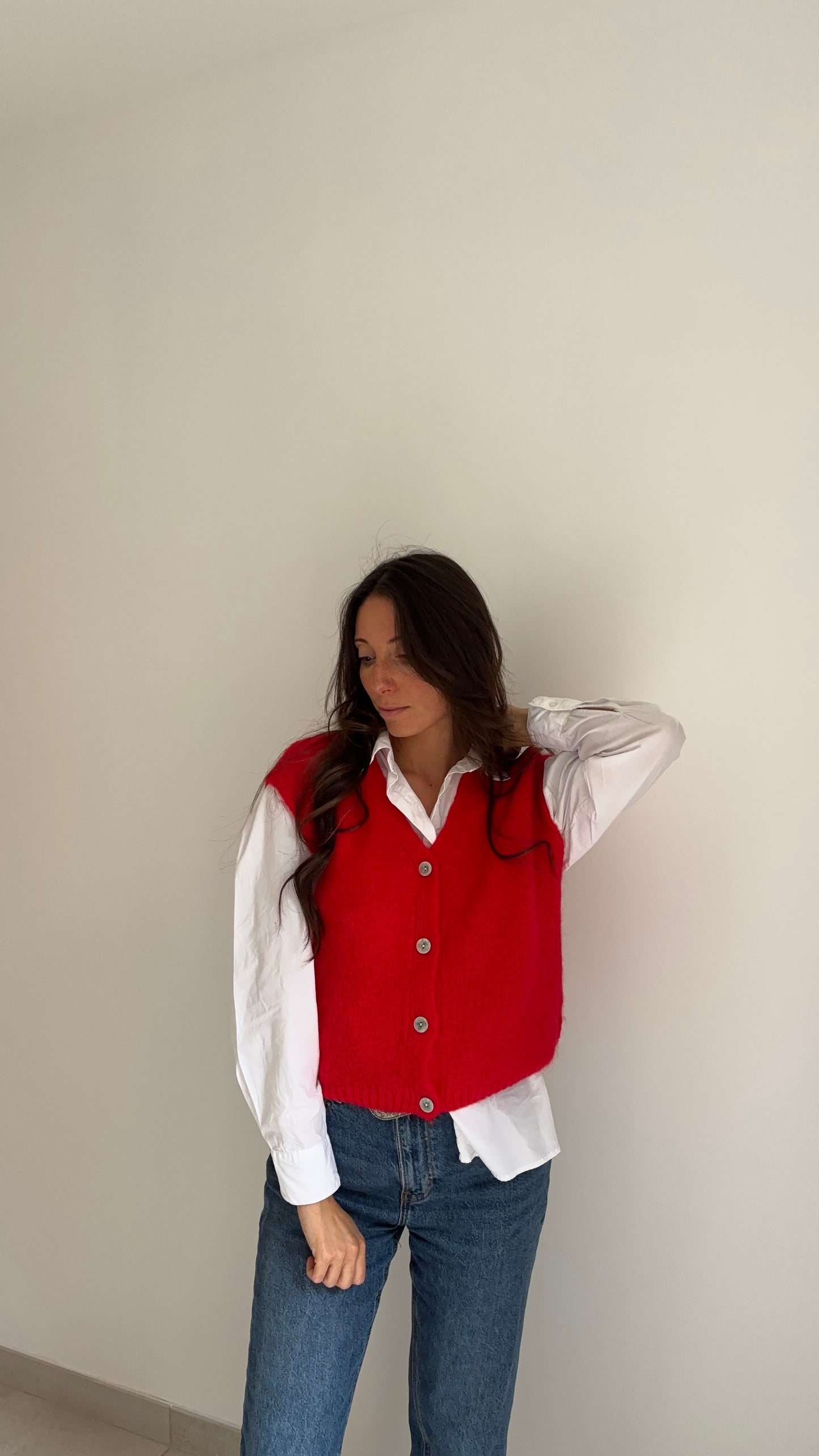 Gilet AXEL - ROUGE