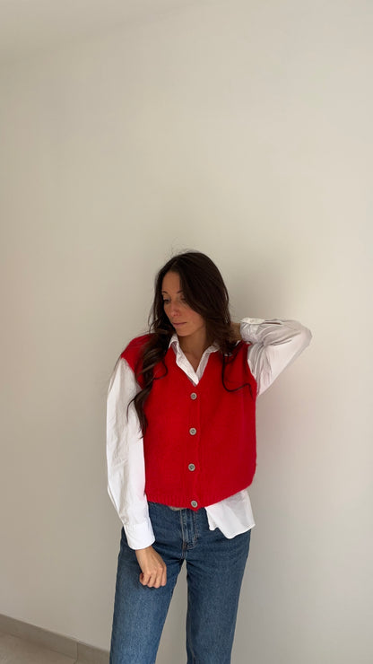 Gilet AXEL - ROUGE