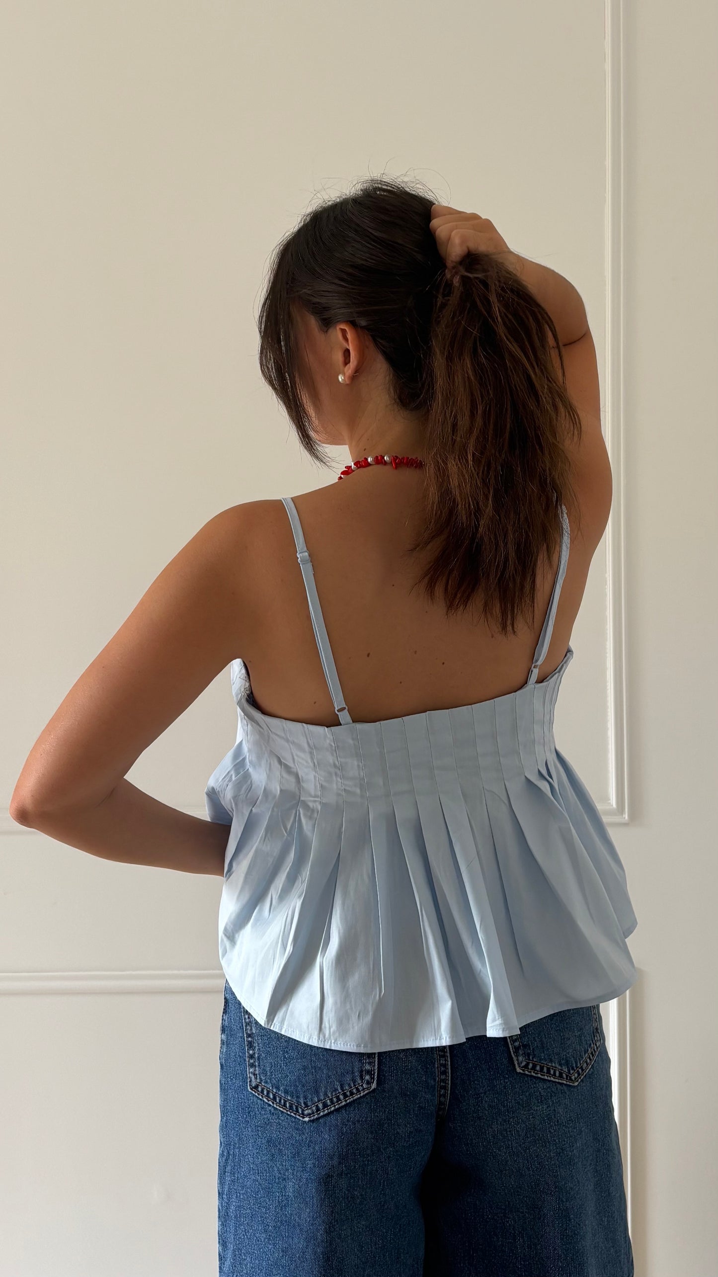 Top ROXANE - Bleu