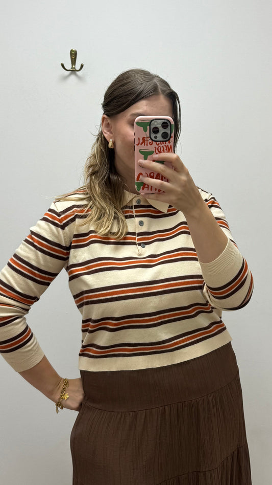 Polo ACHILLE - BEIGE