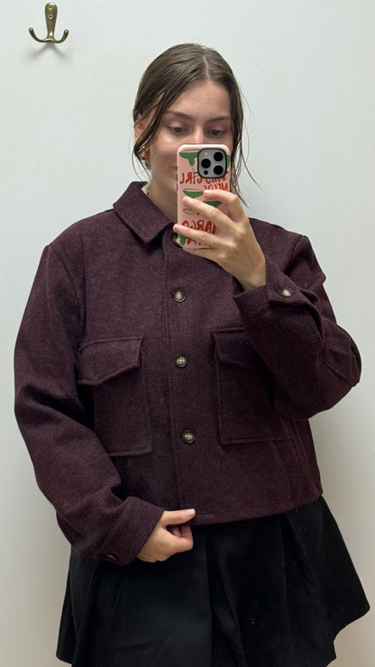 Veste MELINA - BORDEAUX