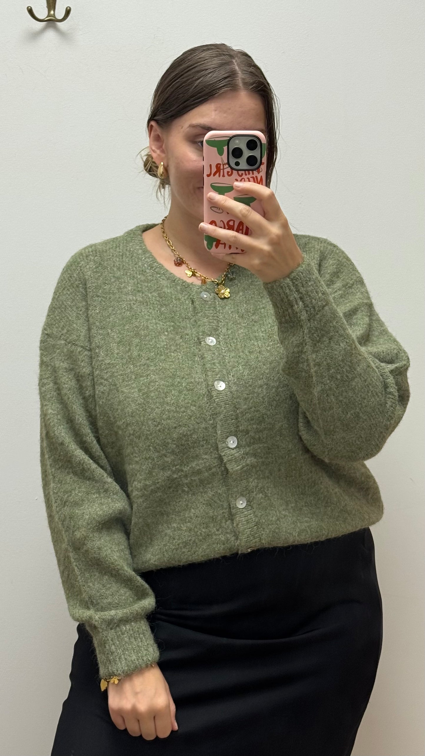 Gilet CELESTE - VERT OLIVE