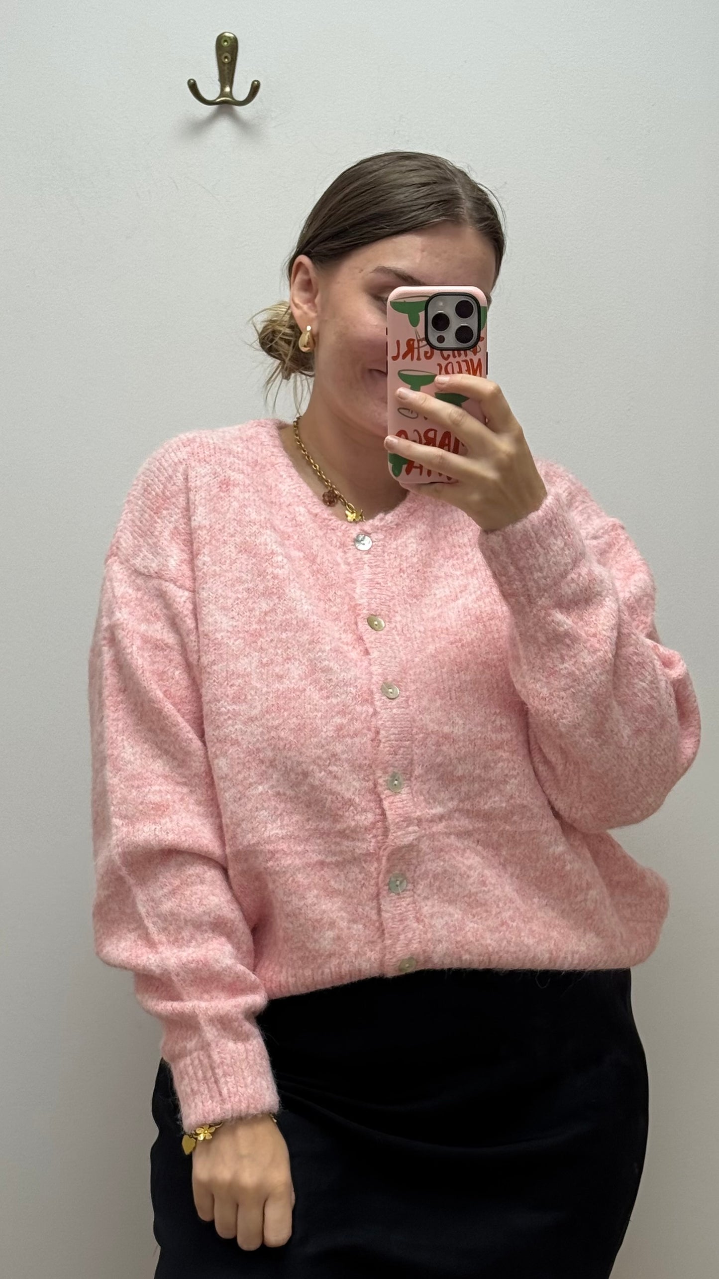 Gilet CELESTE - ROSE CHINE