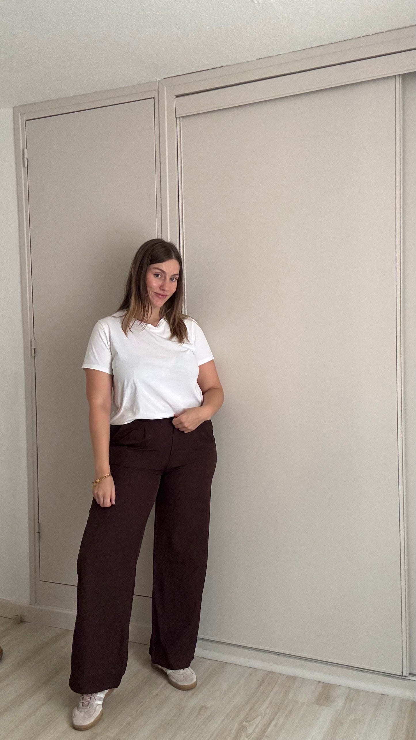 Pantalon ELIAN - CHOCOLAT