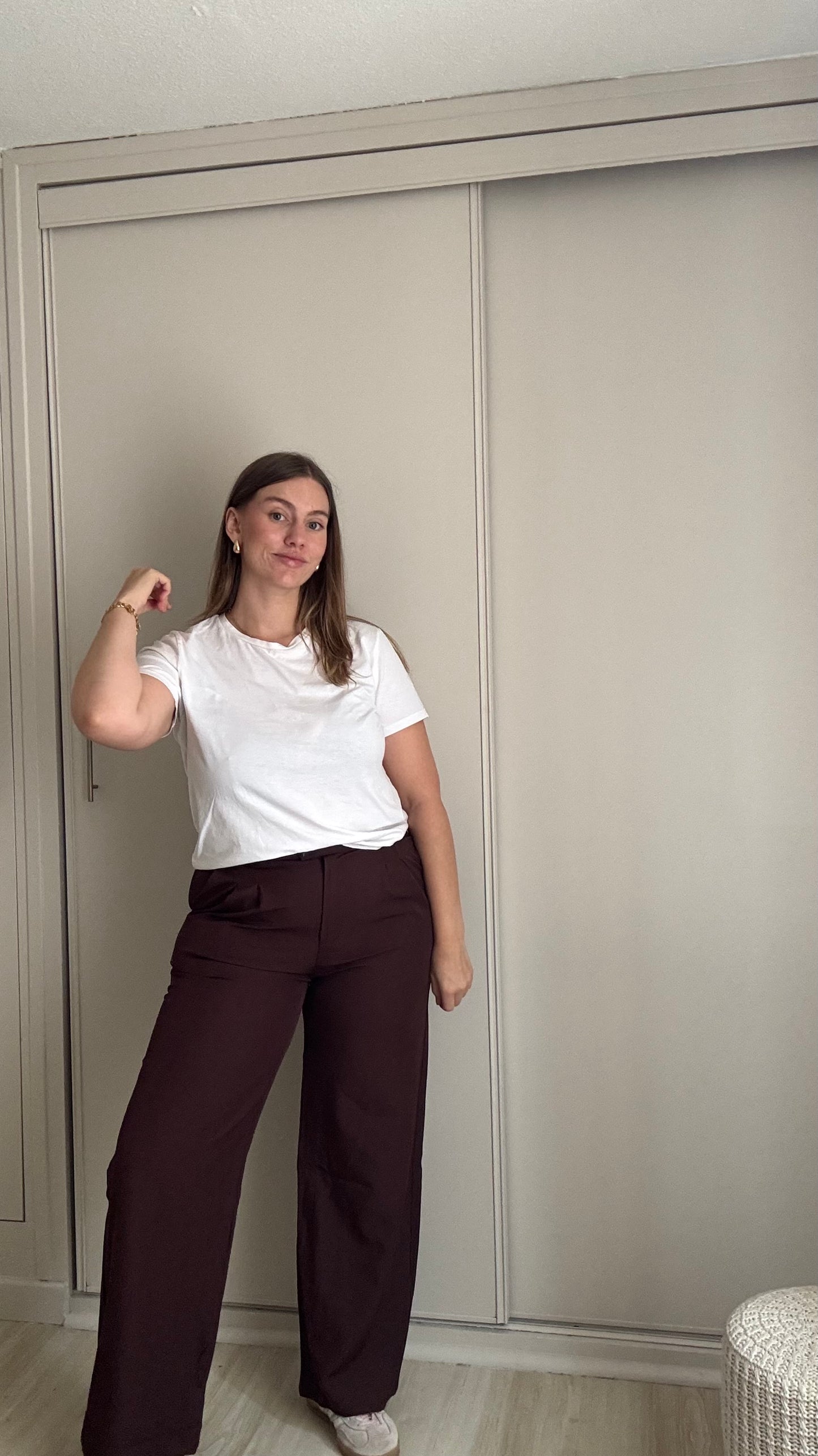 Pantalon ELIAN - CHOCOLAT