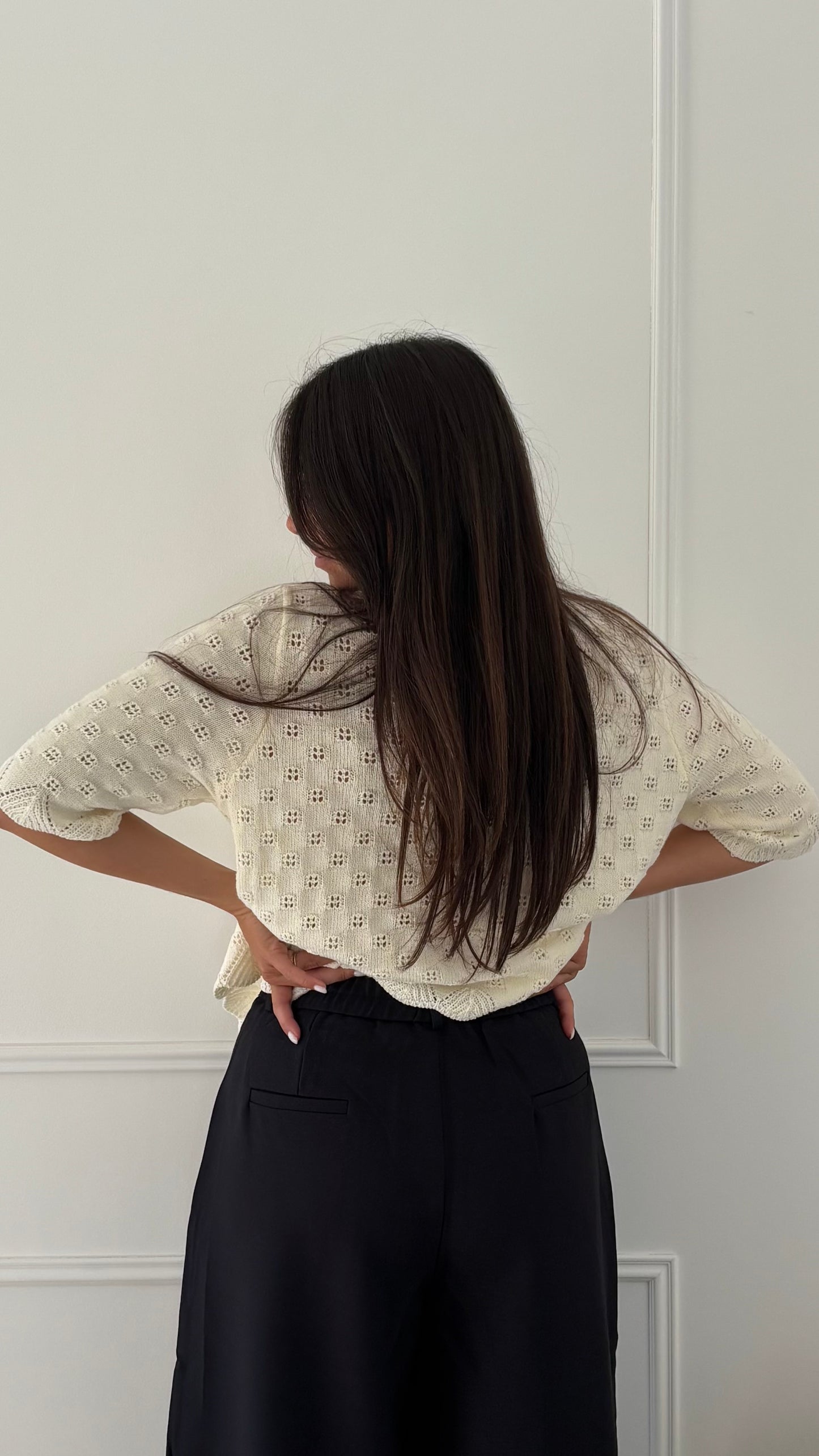 Gilet AVA - Crème
