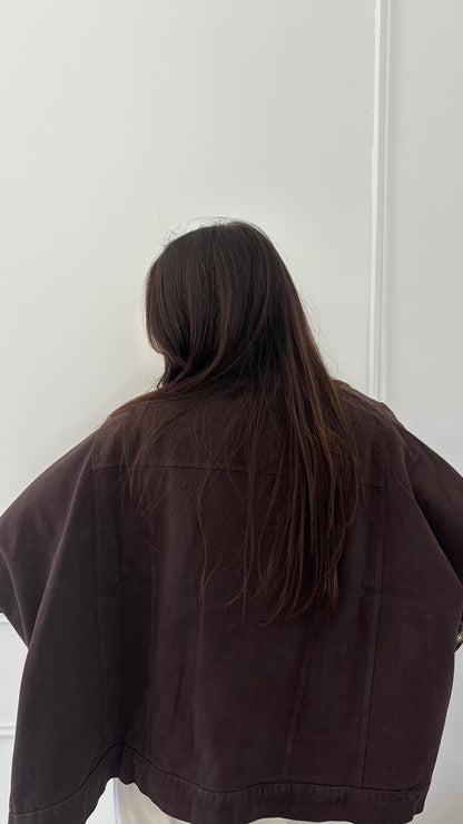 Veste MILA - Chocolat