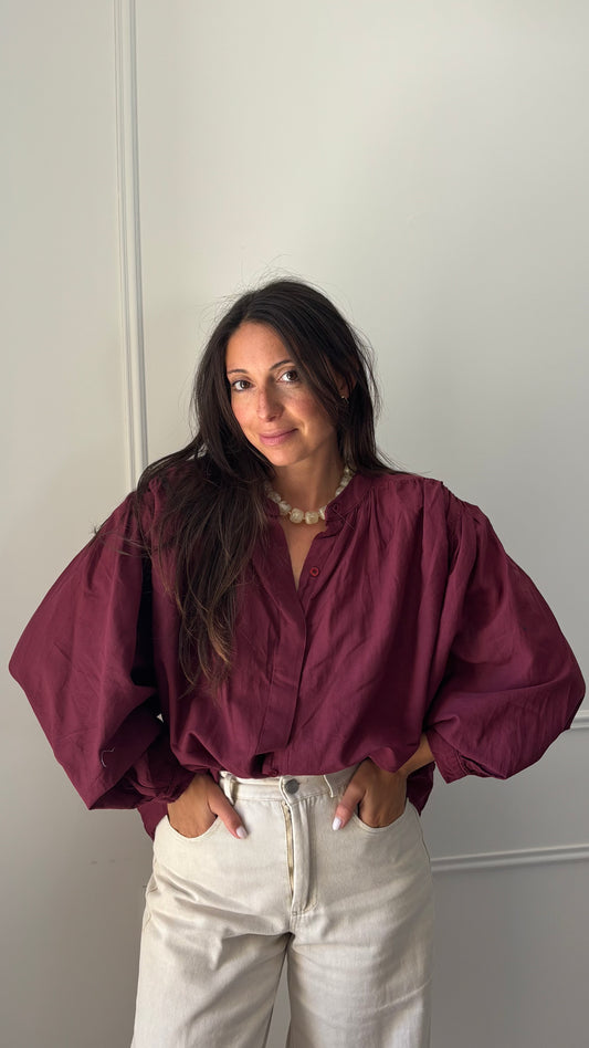 Chemise GIGI - Bordeaux