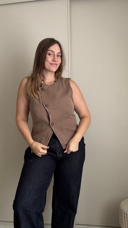 Top VICTORIA - TAUPE