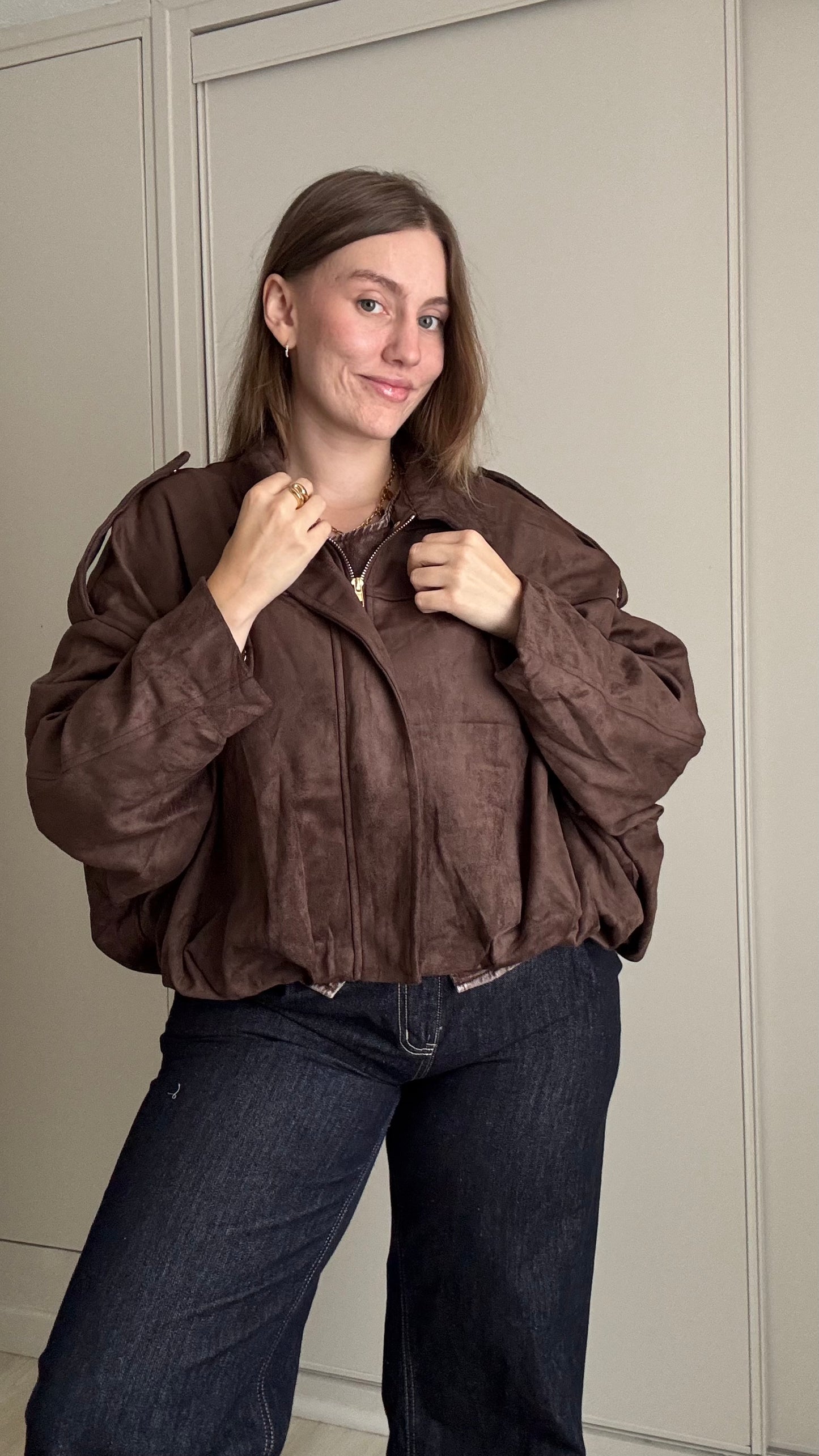 Bomber LEO - CHOCOLAT