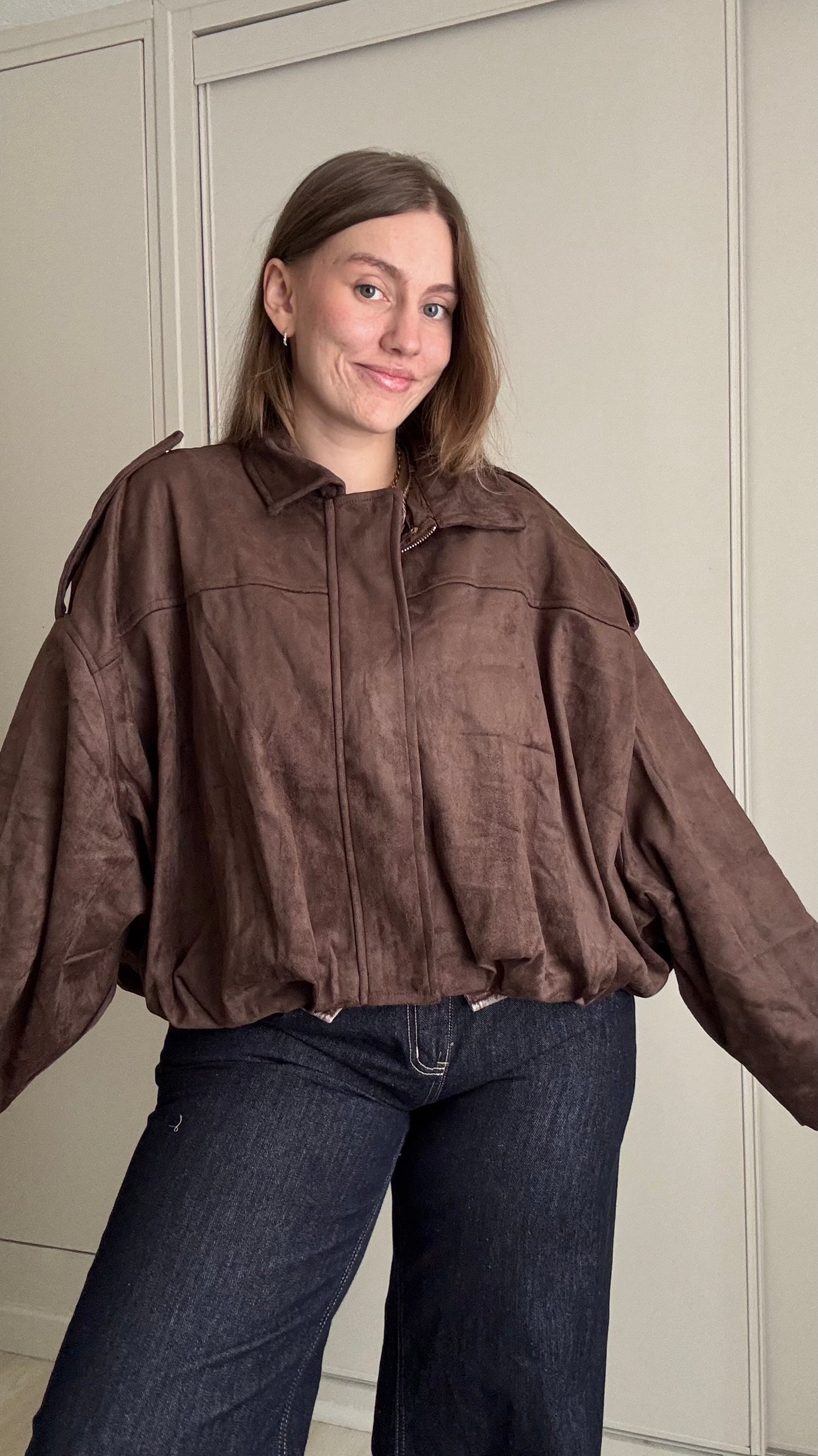 Bomber LEO - CHOCOLAT