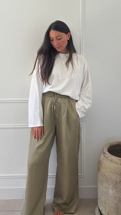 Pantalon ELYA - Sauge