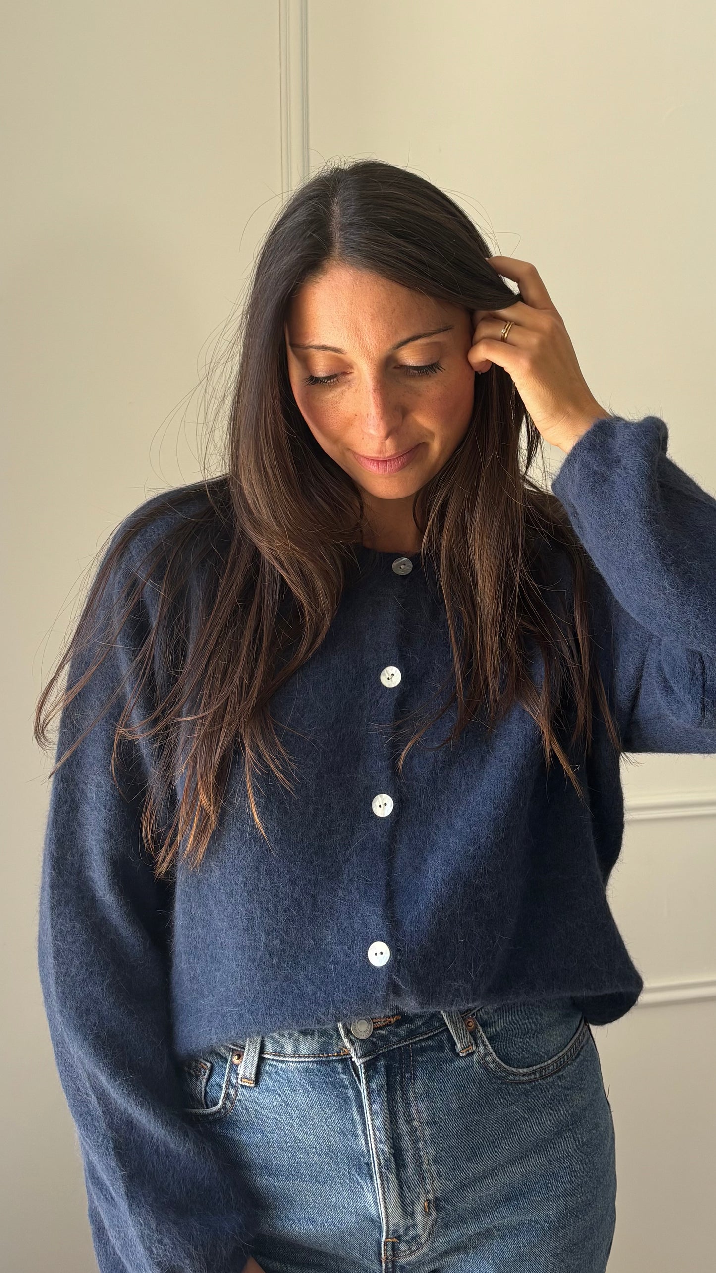 Cardigan MARY - Marine