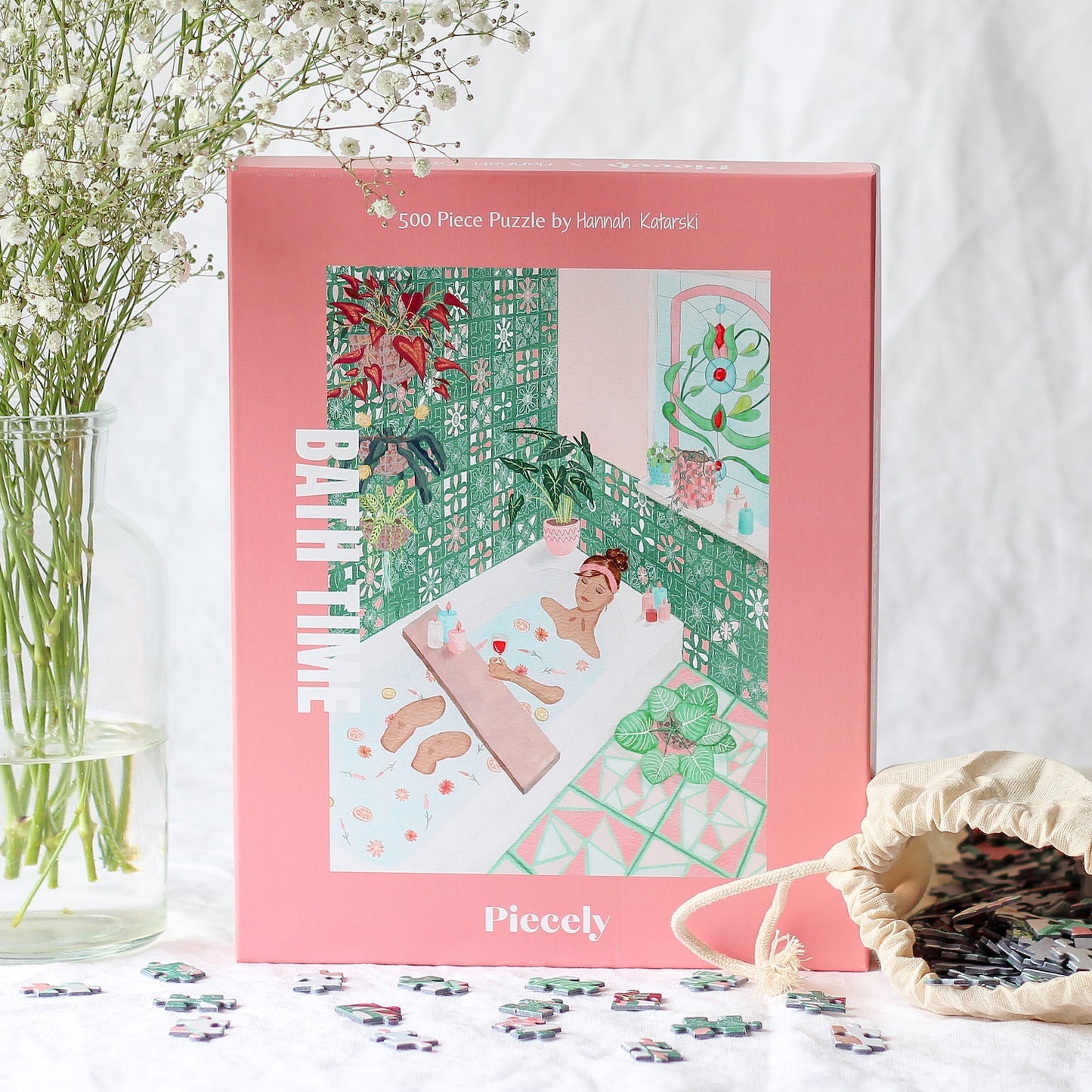 BATH TIME - PIECELY PUZZLES