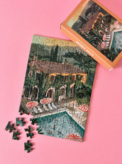 SECRET VILLA MINI - PIECELY PUZZLES