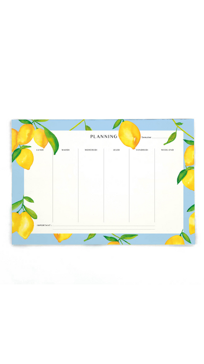 Semainier - QUARTIER LIBRE